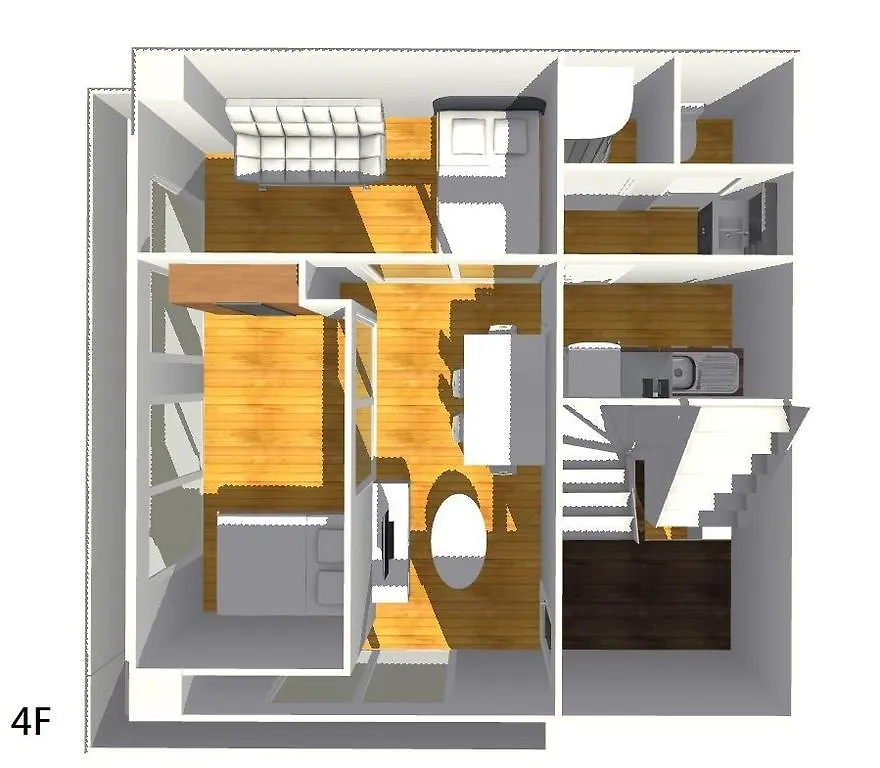 Issyuku Hostel Tokyo Apartment